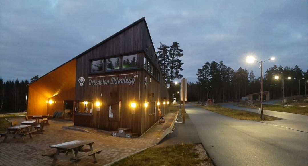 Storfint besøk i skianlegget i kveld!
